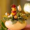 Medium Christmas Centerpiece with Reindeer