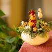 Medium Christmas Centerpiece with Reindeer