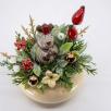 Medium Christmas Centerpiece with Reindeer