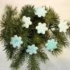 Large Frost Flower - Turquoise